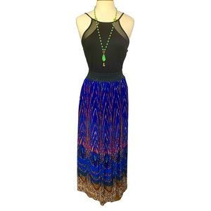 💰SOLD💰💵 🎁 Multi-Pattern Maxi Skirt